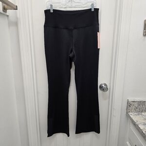 Women's Flex time by thrive societe legin, black, Sz XL, wide leg/flare NWT